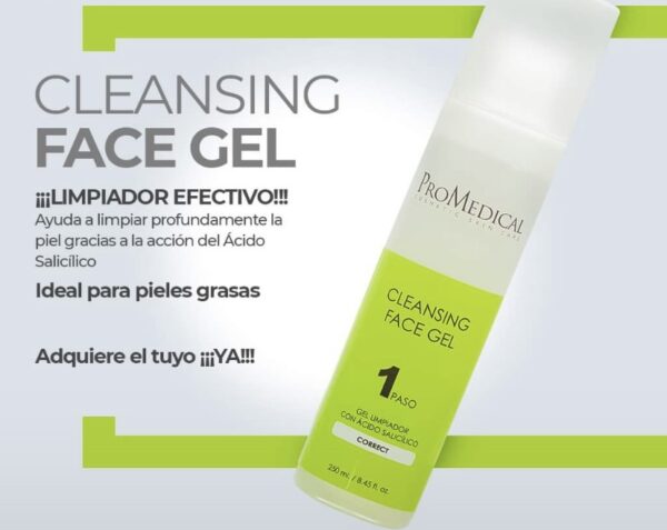 CLEANSING FACE GEL PIEL GRASA - ACNEICA